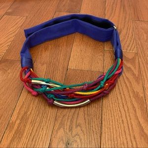 Vintage Velcro closure belt - lots of colors!